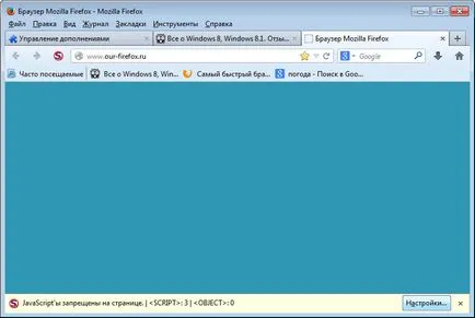 NoScript pentru firefox