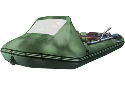 Bow cort pe barca - cum să facă mâinile și modul de configurare (înclinare) Bow cort pe barca - cum să facă mâinile și cum se instalează