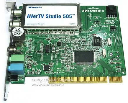 Noul tuner TV pe pci si beholder AverMedia - AVerTV 505, AVerTV 507, iată TV 507 rds (AVerMedia) Noul tuner TV pe pci si beholder AverMedia - AVerTV 505, AVerTV 507, iată TV 507 rds