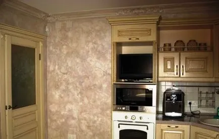 Tipuri de ipsos tapet, beneficii, metode de decorare