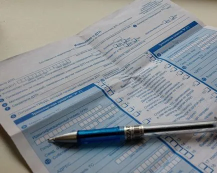 Notă umplere Exemplu de accident