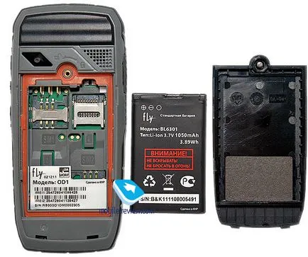 Prezentare generală telefon GSM fly OD1 (recenzie) Prezentare generală telefon GSM zbura OD1