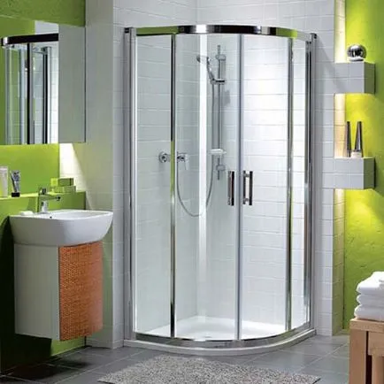 Design-ul actualizat al o baie mică, fără toaletă, fotografii
