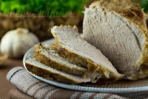 Leg porcine coapte în folie (cuptor) Leg porcine coapte în folie