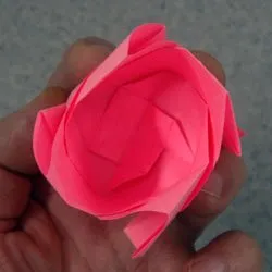 Origami Rose schema pas cu pas clasa expert și tutoriale video