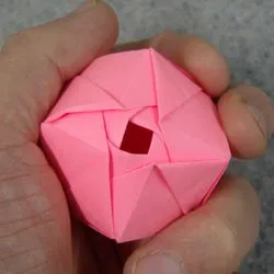 Origami Rose schema pas cu pas clasa expert și tutoriale video