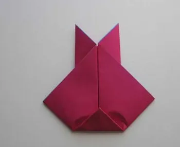 origami iepuraș