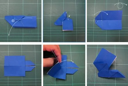 origami iepuraș
