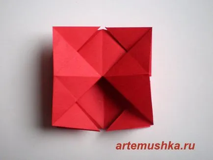 Origami a crescut de hârtie sistem de mâini cvoimi în limba rusă pentru începători (Kawasaki) Origami a crescut de hârtie sistem de mâini cvoimi în limba rusă pentru începători