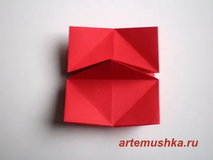 Origami a crescut de hârtie sistem de mâini cvoimi în limba rusă pentru începători (Schema în limba rusă) Origami a crescut de hârtie sistem de mâini cvoimi în limba rusă pentru începători