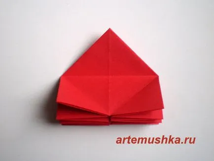 Origami a crescut de hârtie sistem de mâini cvoimi în limba rusă pentru începători (schema) Origami a crescut de hârtie sistem de mâini cvoimi în limba rusă pentru începători