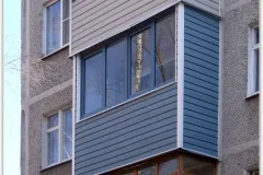 Finisare balcon cu siding său pas mâinile pas instrucțiuni, clipuri video și fotografii