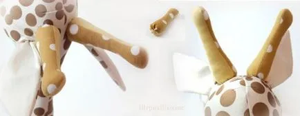 Girafa original în coaserea jucării moi, cu propriile lor mâini (lor) Girafa original în coaserea jucării moi, cu propriile lor mâini
