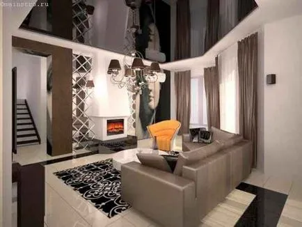 Design-ul original al tavane suspendate, fotografii de interior drepturile de autor (tensiune) Design-ul original al tavane suspendate, fotografie de interior drepturile de autor