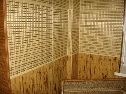 Decorarea pereților de bambus - tendinta in design interior