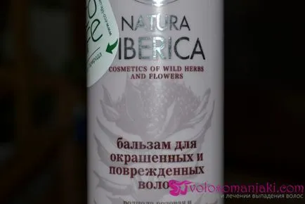 Revizuirea pe șampon și balsam pentru păr colorat de la siberica Natura