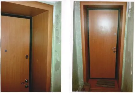 Pârtii pentru usi de intrare cu mâinile lor (foto)