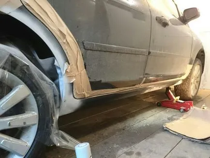 corpul acoperit cu orice mașină este