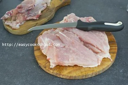 Pastorma pieptul de pui în cuptor pentru un pas cu pas reteta, rețete ușor (cuptor) Pastorma pieptul de pui la cuptor pentru un pas cu pas reteta, rețete ușor