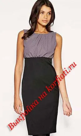 Rochie cu talie înaltă, cu mâinile korfiati (lor) Rochie cu talie înaltă, cu mâinile korfiati