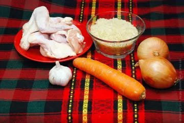Pilaf cu carne de pui 1