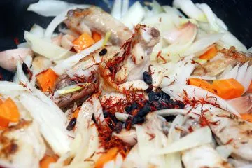 Pilaf cu carne de pui 1