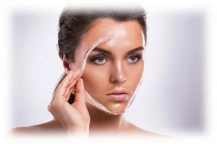 Exfoliantă acizi faciale in casa