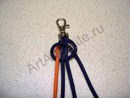 Țesutul Lanyard cu mâinile sale țesut tehnici cu fotografii și video