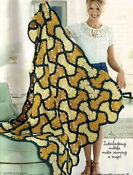 pături Crochet o poti face! 50 de decizii interesante foto