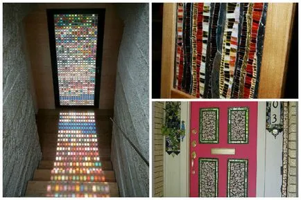 Cum de a decora ușa cu propriile mâini Cum de a decora ușa cu propriile mâini