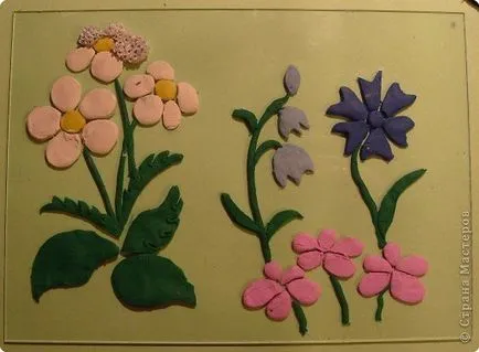 Cum sa faci o floare din plastilină Cum sa faci o floare din plastilină