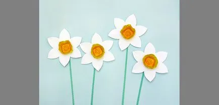Artizanat pentru 8 martie flori de hartie, maternitate - sarcină, naștere, nutriție, educație (hârtie) Artizanat pentru 8 martie flori de hartie, maternitate - sarcină, naștere, nutriție, educație