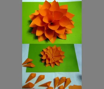 Artizanat pentru 8 martie flori de hartie, maternitate - sarcină, naștere, nutriție, de formare (flori) Artizanat pentru 8 martie flori de hartie, maternitate - sarcină, naștere, nutriție, educație