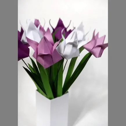 Artizanat pentru 8 martie flori de hartie, maternitate - sarcină, naștere, nutriție, educație (hârtie) Artizanat pentru 8 martie flori de hartie, maternitate - sarcină, naștere, nutriție, educație
