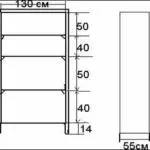 Rafturi pe balcon cu desenele sale specii de mâini (fotografii și video)