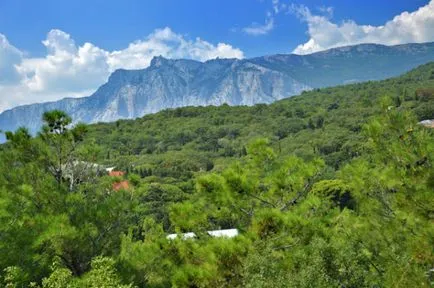 decontare Gaspra (Yalta), pe coasta de sud a Crimeei ca o unitate, plaje (plajă) decontare Gaspra (Yalta), pe coasta de sud a Crimeei ca o unitate, plaje