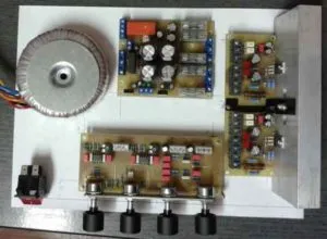 Preamp cu mâinile lor - on-chip lm833