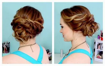 Hairstyle de remorcare diferite variante de realizare (șuvițe de păr stiluri de coafura împletiturile, cu propriile mâini ale fasciculelor de păr lung) Hairstyle de remorcare diferite variante de realizare