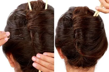 Hairstyle-shell, cum să faci un fir de păr coajă