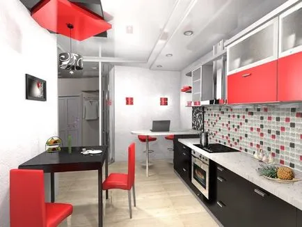 Exemple de bucătării (60 poze) modul de a face reparațiile și proiectarea interiorului unei mici facilități de bucătărie