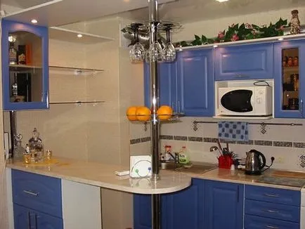 Exemple de bucătării (60 poze) modul de a face reparațiile și proiectarea interiorului unei mici facilități de bucătărie
