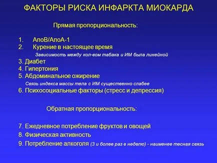 Cauzele infarct miocardic - la bărbați, la femei, de la ceea ce se întâmplă, de ce apare (infarct) Cauzele infarct miocardic - la bărbați, la femei, de la ceea ce se întâmplă, de ce acolo,