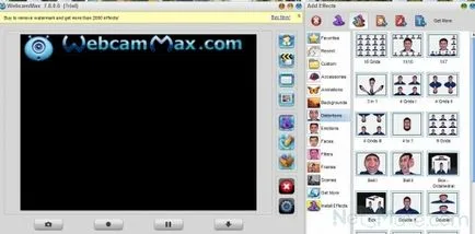 Programul WebcamMax pentru skype