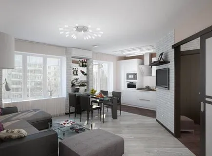 Design de bucătărie în casă panoul Design de bucătărie în casă panoul