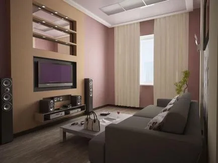 Cum să bată camera lungă, îngustă Cum să bată camera lungă, îngustă