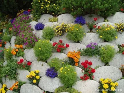 Paturi de design și paturi de flori