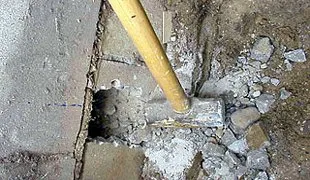 distrugerea betonului