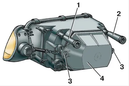 Reglarea farurilor 2114