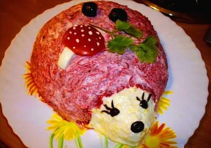 Rețetă și 26 de variante de decor salată „hering sub o haină de blană“