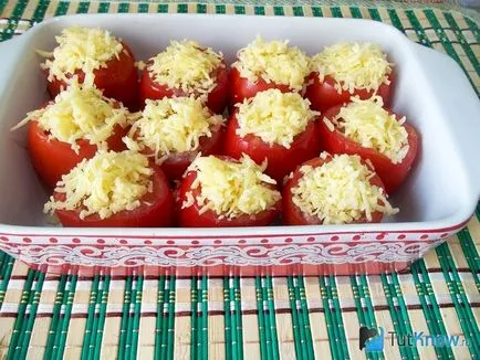 tomate Rețetă coapte umplute cu carne